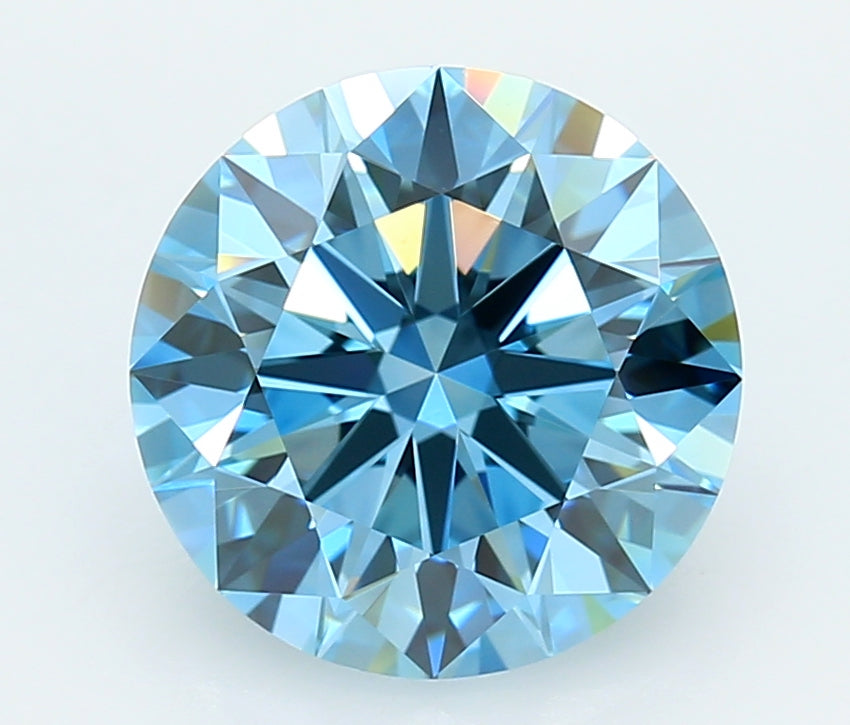 4.06 Carat Round Lab Diamond