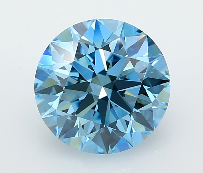 3.02 Carat Round Lab Diamond
