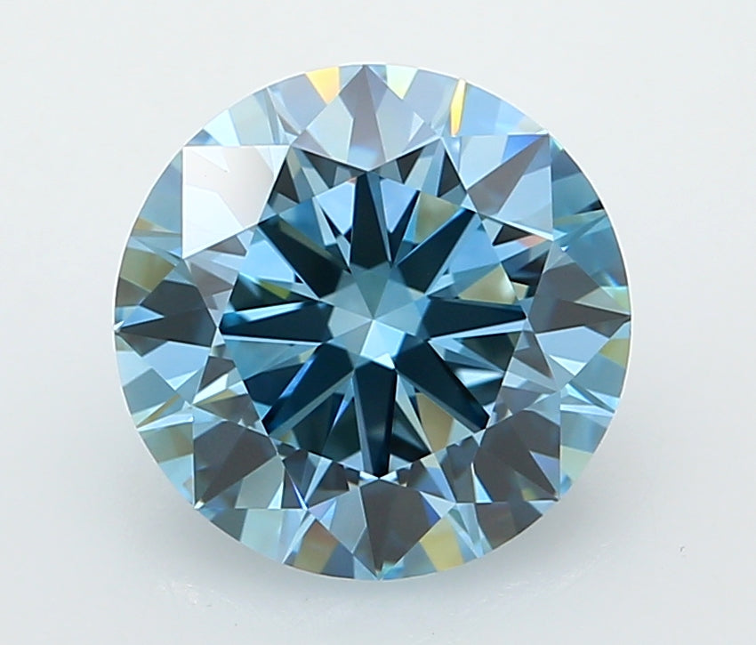 3.04 Carat Round Lab Diamond
