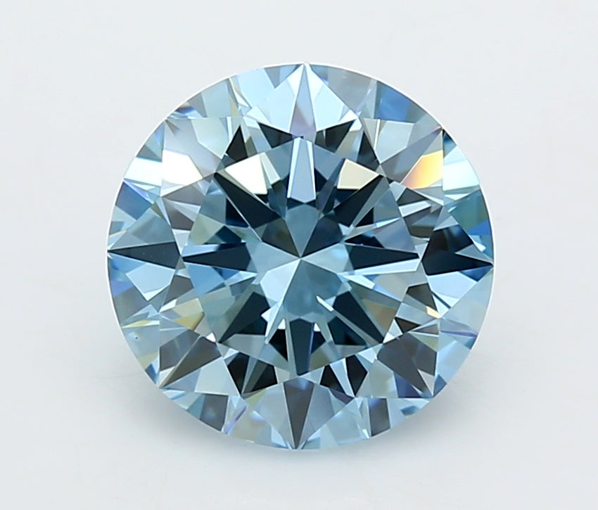 3.97 Carat Round Lab Diamond