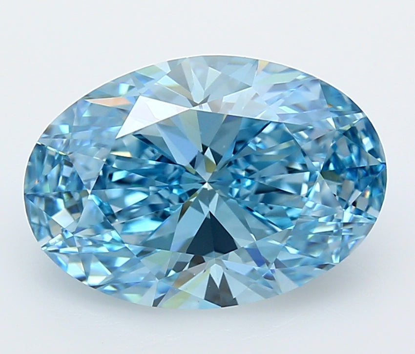 5.01 Carat Oval Lab Diamond