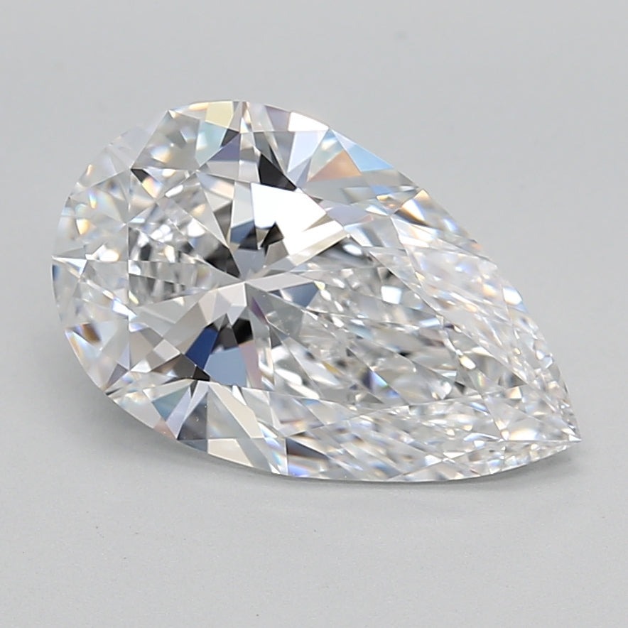 3.18 Carat Pear Lab Diamond