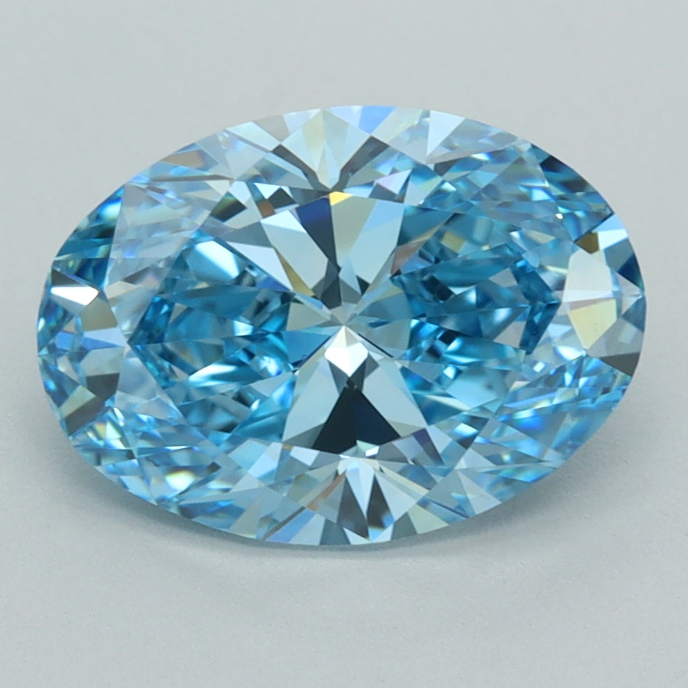 3.50 Carat Oval Lab Diamond