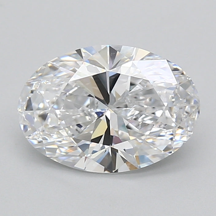 2.52 Carat Oval Lab Diamond