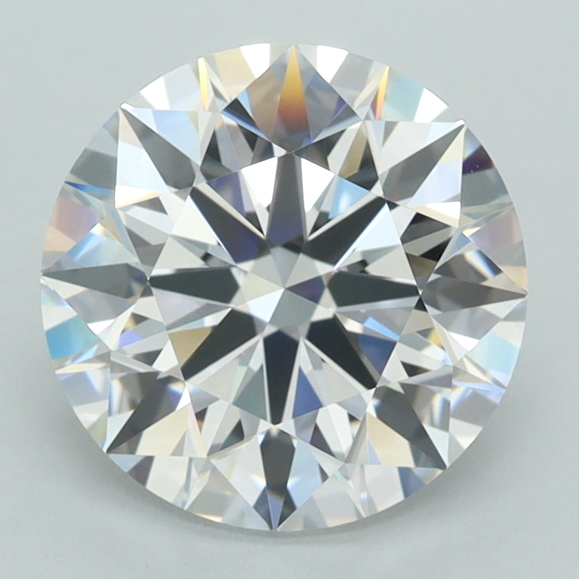 3.42 Carat Round Lab Diamond