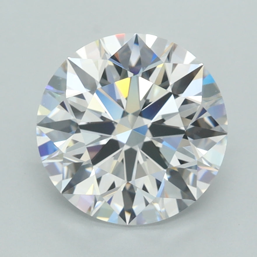 2.74 Carat Round Lab Diamond