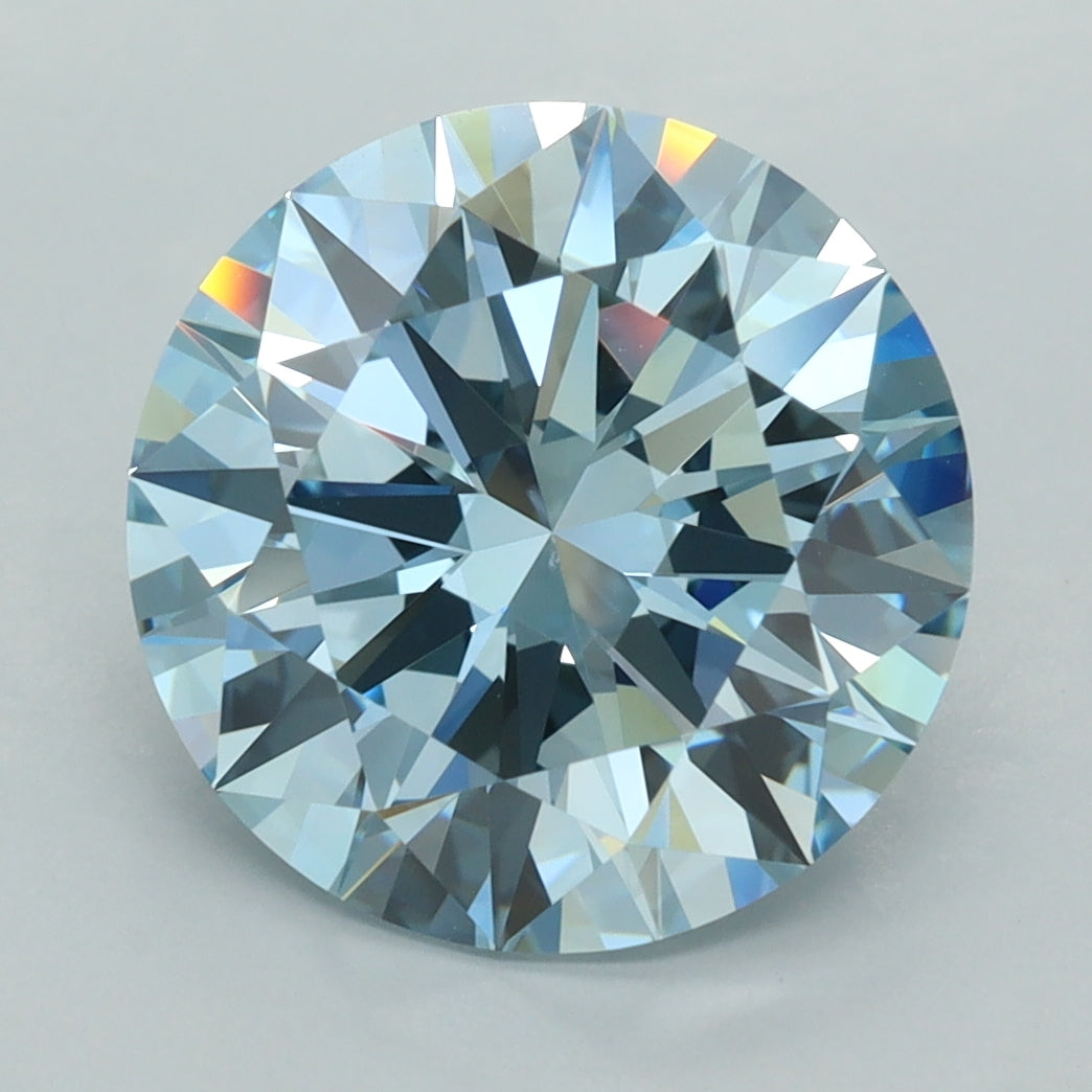 5.01 Carat Round Lab Diamond