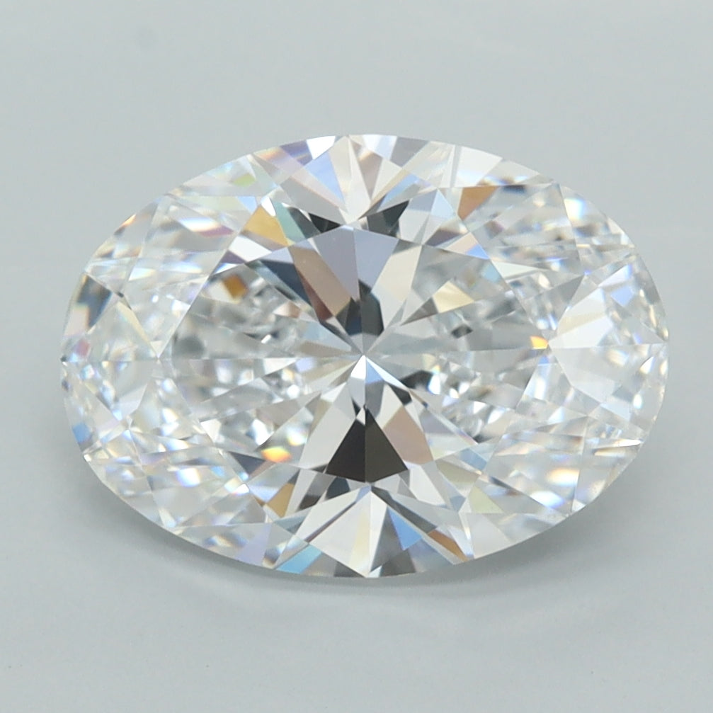 3.52 Carat Oval Lab Diamond