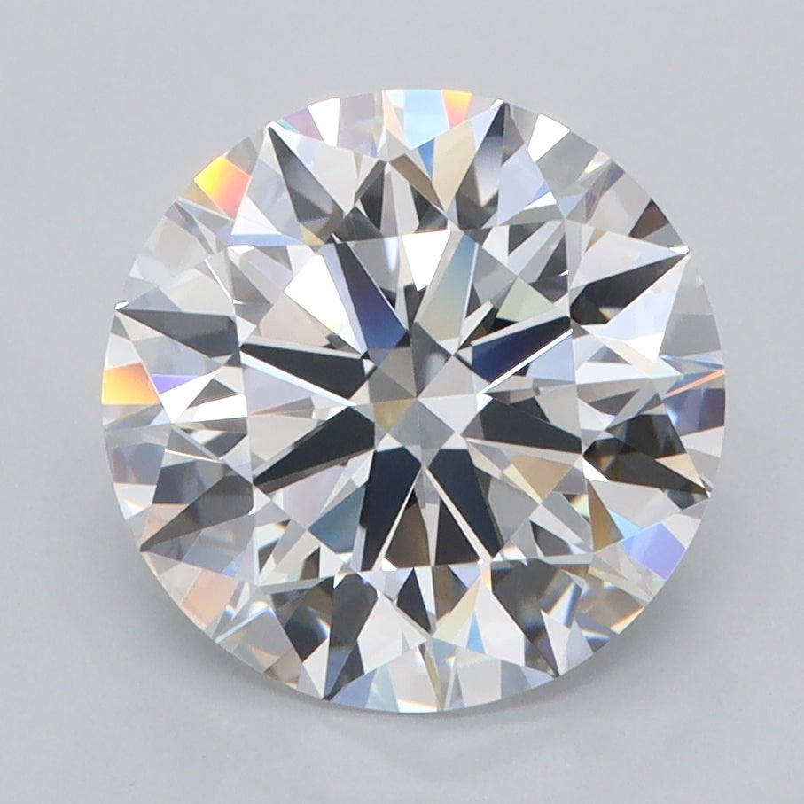 3.49 Carat Round Lab Diamond