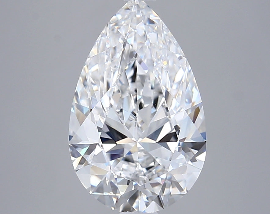 2.59 Carat Pear Lab Diamond