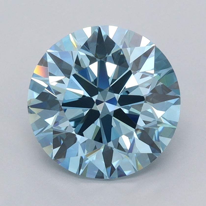 2.47 Carat Round Lab Diamond