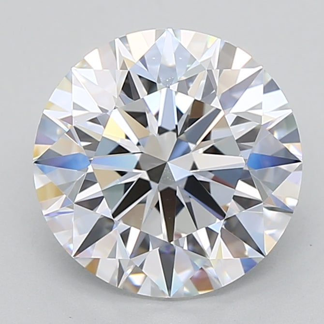 3.21 Carat Round Lab Diamond