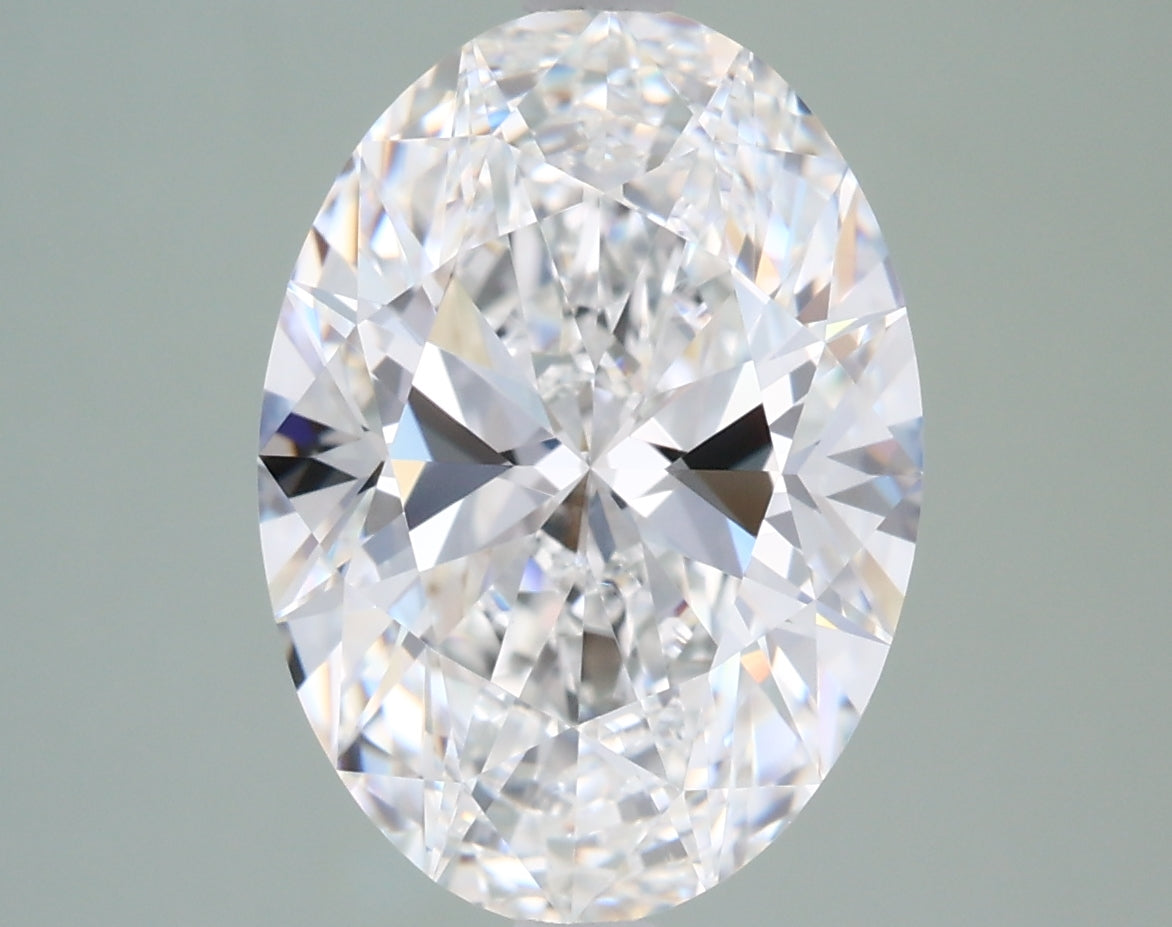3.43 Carat Oval Lab Diamond