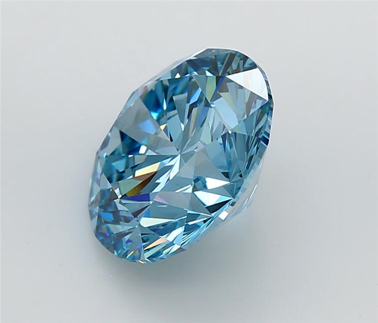 5.38 Carat Round Lab Diamond :: Greenstar spin frame 01