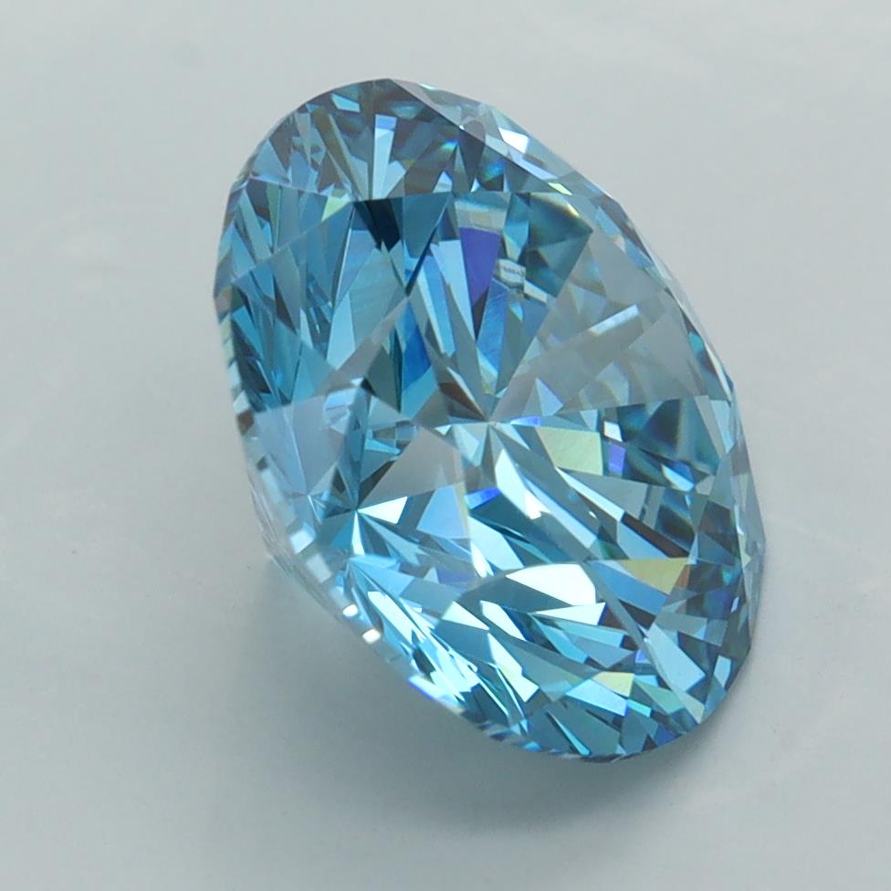 5.05 Carat Round Lab Diamond :: Greenstar spin frame 01