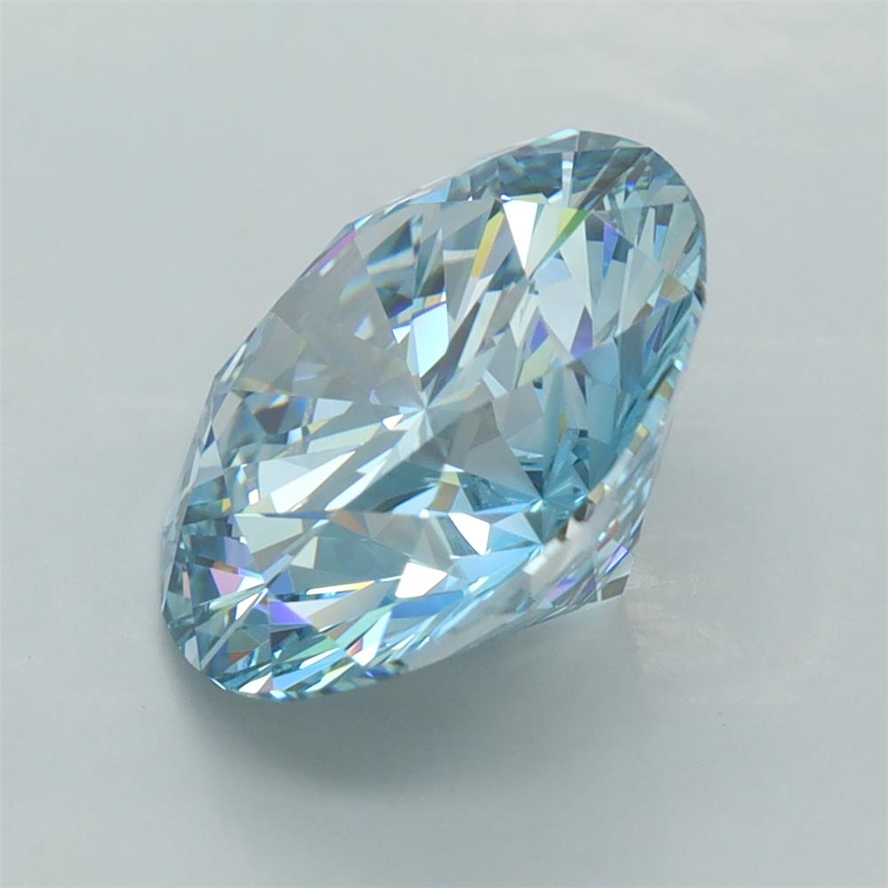 5.01 Carat Round Lab Diamond :: Greenstar spin frame 02