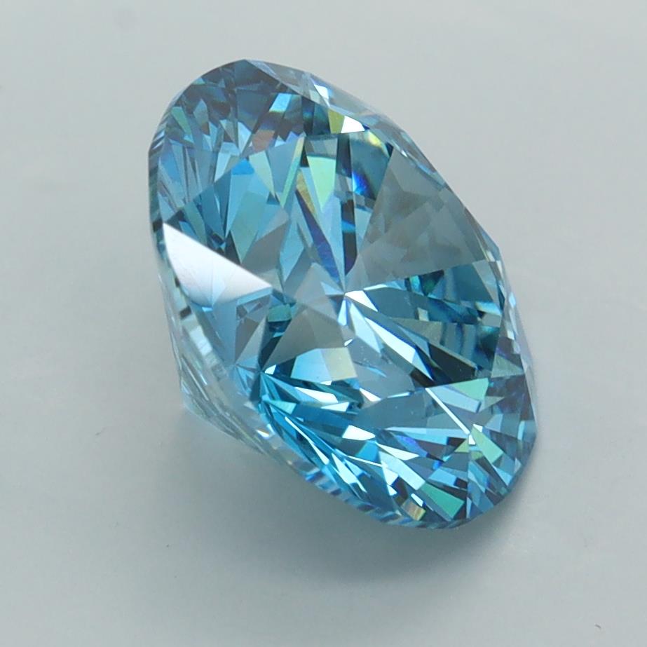 4.01 Carat Round Lab Diamond :: Greenstar spin frame 02