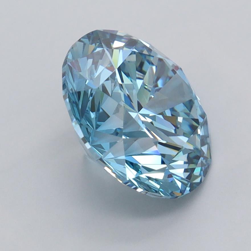 3.02 Carat Round Lab Diamond :: Greenstar spin frame 02