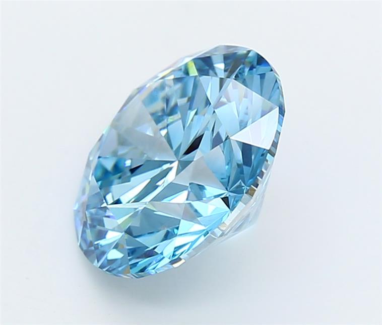 5.02 Carat Round Lab Diamond :: Greenstar spin frame 02