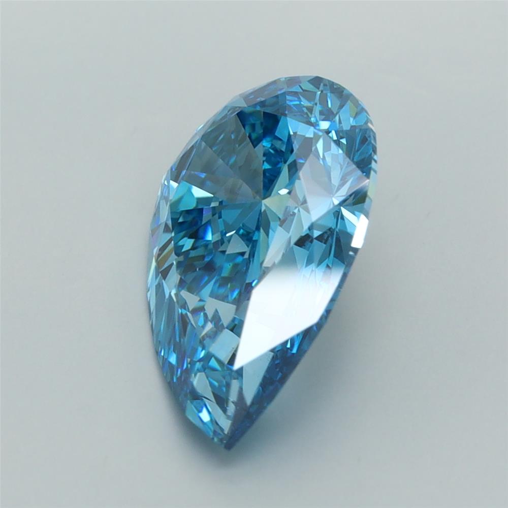 4.00 Carat Pear Lab Diamond :: Greenstar spin frame 02