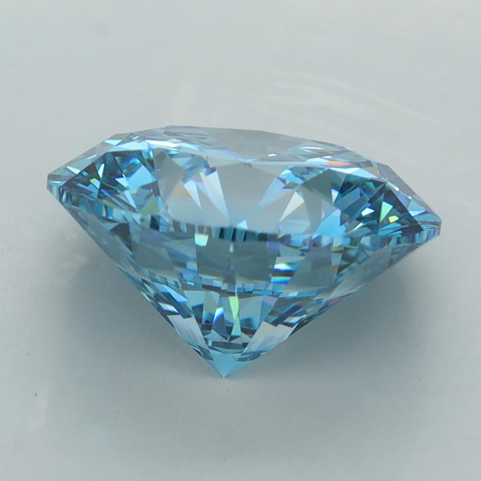 5.05 Carat Round Lab Diamond :: Greenstar spin frame 02
