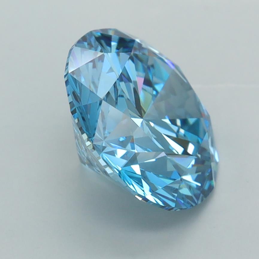 3.03 Carat Round Lab Diamond :: Greenstar spin frame 02
