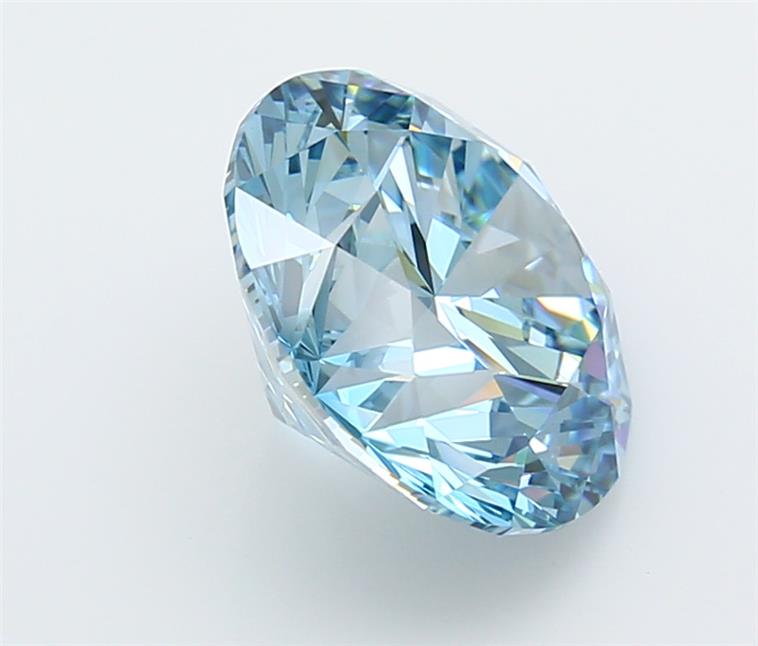 5.05 Carat Round Lab Diamond :: Greenstar spin frame 02