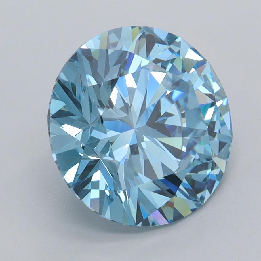 3.02 Carat Round Lab Diamond :: Greenstar spin frame 03