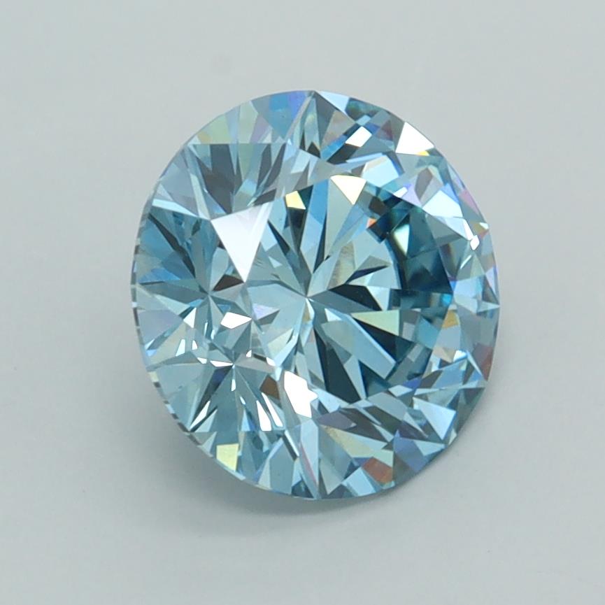 2.01 Carat Round Lab Diamond :: Greenstar spin frame 03