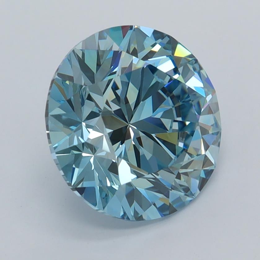 2.51 Carat Round Lab Diamond :: Greenstar spin frame 03