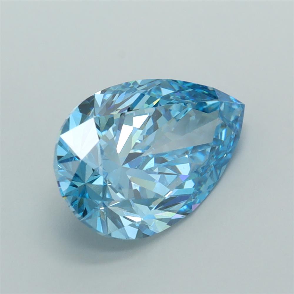 3.05 Carat Pear Lab Diamond :: Greenstar spin frame 03