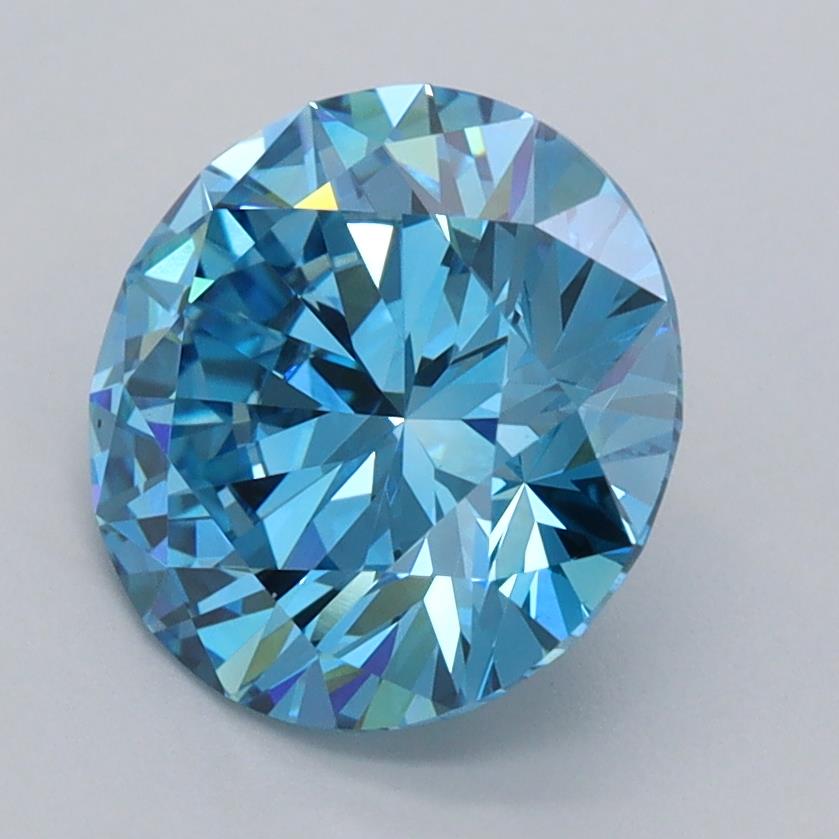 2.42 Carat Round Lab Diamond :: Greenstar spin frame 03