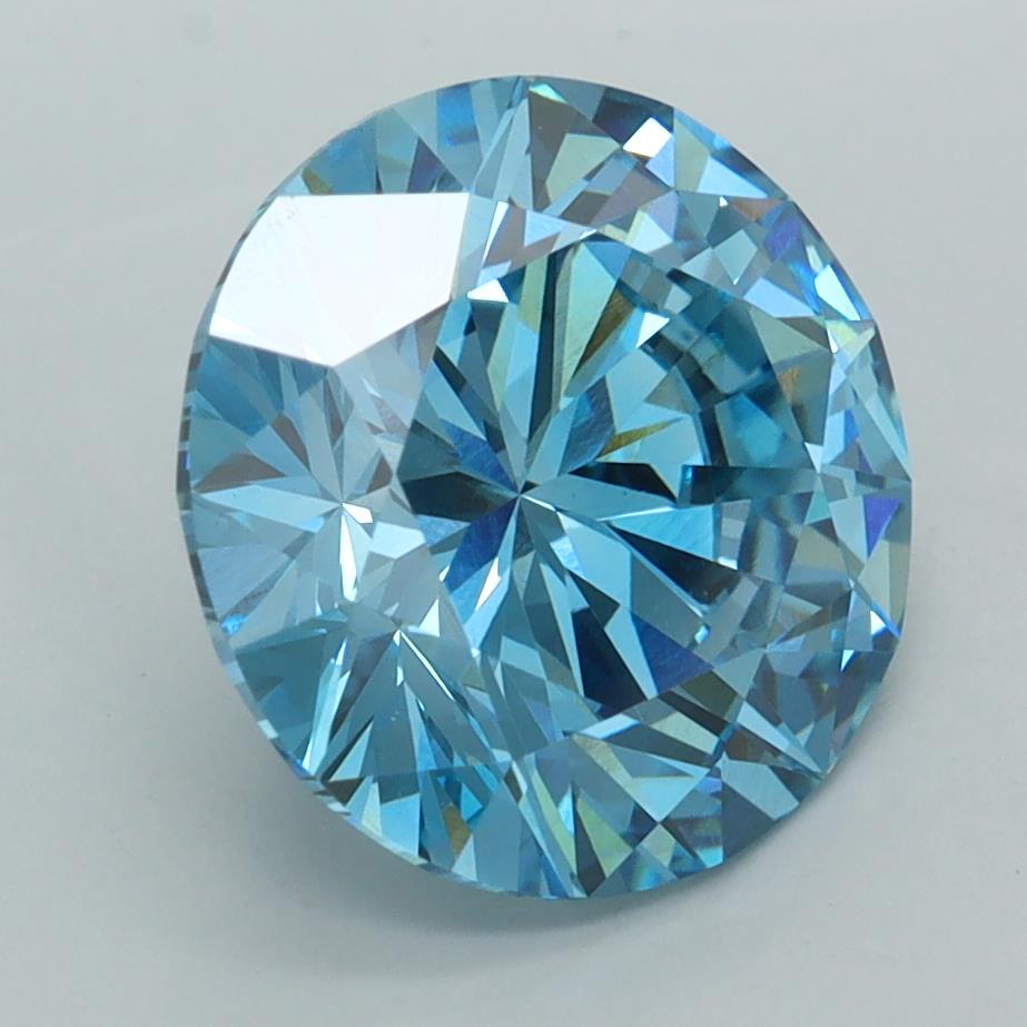 4.01 Carat Round Lab Diamond :: Greenstar spin frame 03