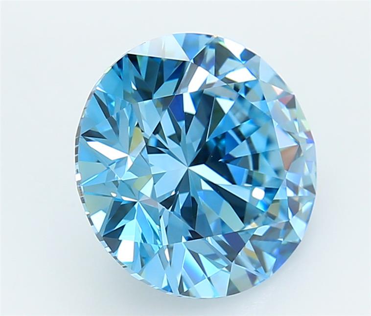 4.07 Carat Round Lab Diamond :: Greenstar spin frame 03