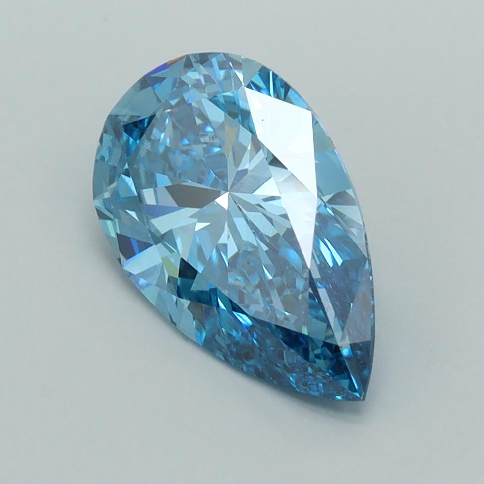 2.05 Carat Pear Lab Diamond :: Greenstar spin frame 03