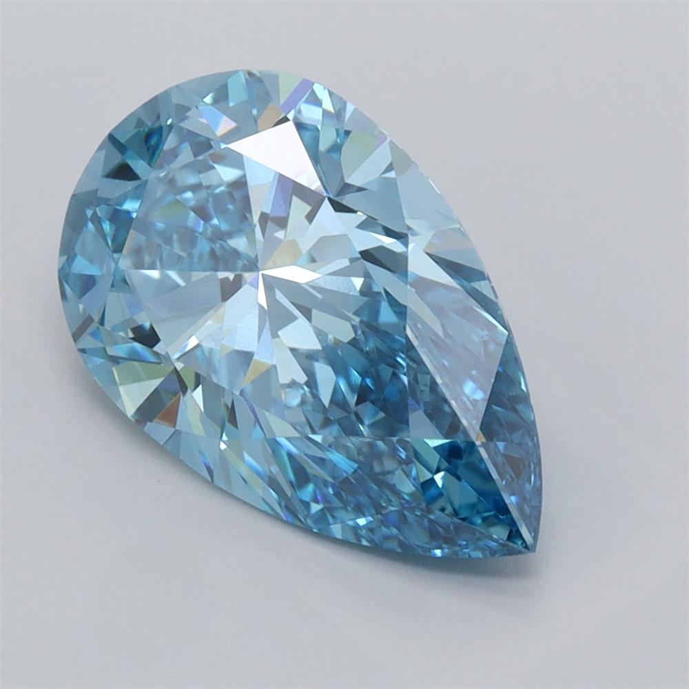 3.03 Carat Pear Lab Diamond :: Greenstar spin frame 03