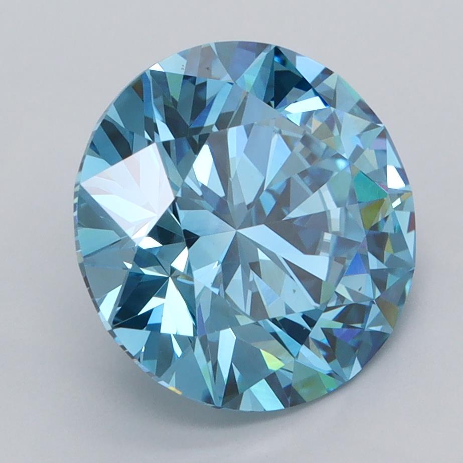 4.00 Carat Round Lab Diamond :: Greenstar spin frame 03