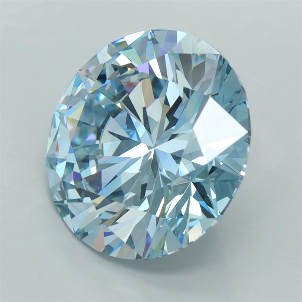 5.01 Carat Round Lab Diamond :: Greenstar spin frame 03