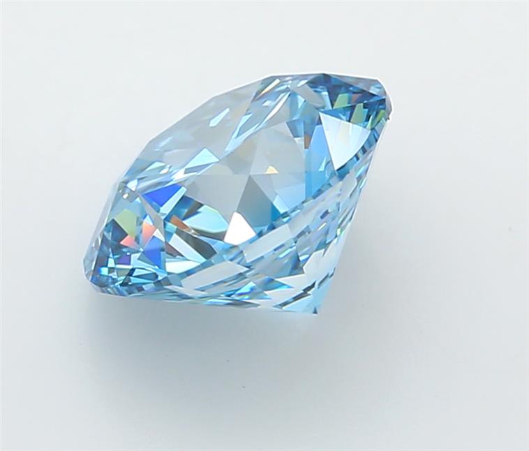 3.02 Carat Round Lab Diamond :: Greenstar spin frame 03