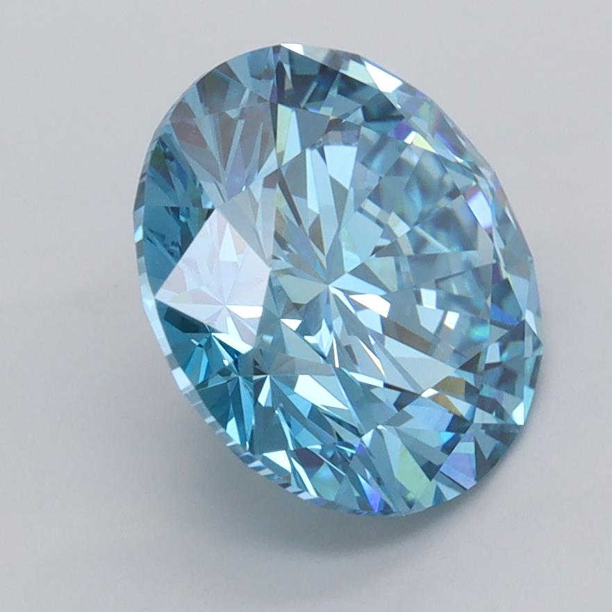 3.46 Carat Round Lab Diamond :: Greenstar spin frame 07