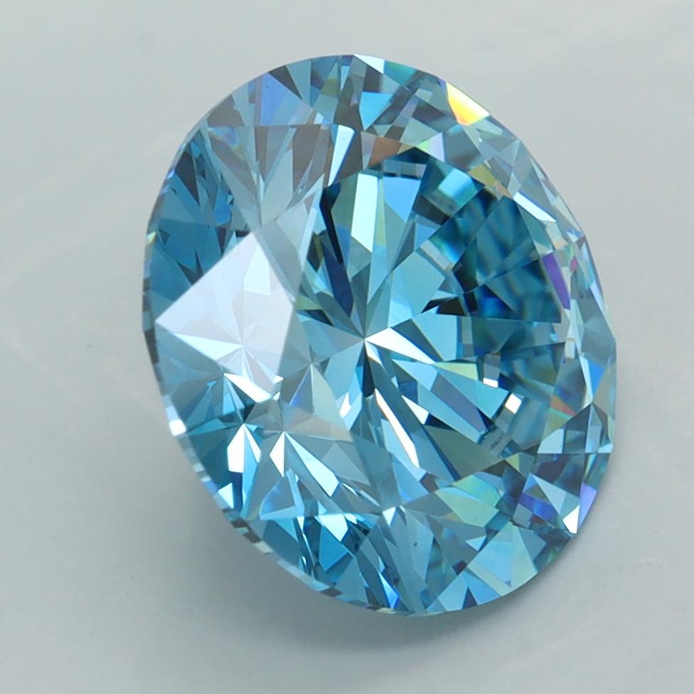 5.05 Carat Round Lab Diamond :: Greenstar spin frame 07