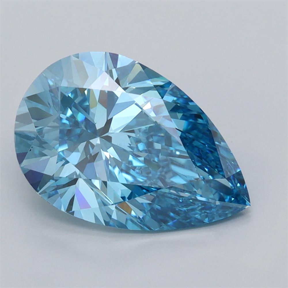 2.98 Carat Pear Lab Diamond :: Greenstar spin frame 07