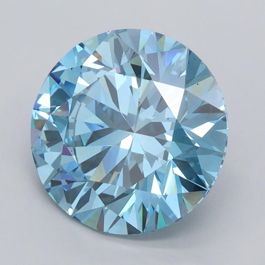 3.05 Carat Round Lab Diamond :: Greenstar spin frame 07