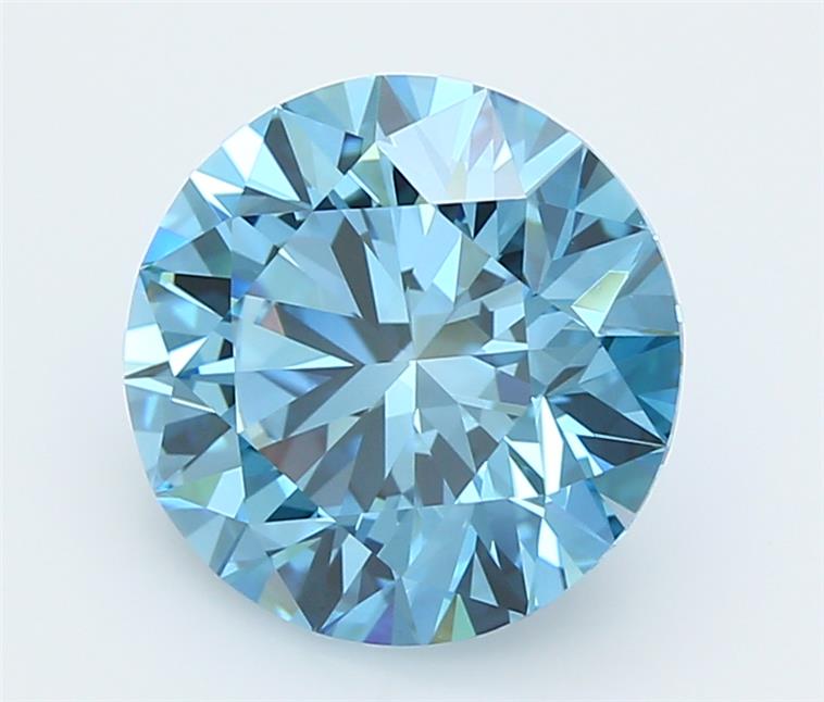 4.01 Carat Round Lab Diamond :: Greenstar spin frame 07