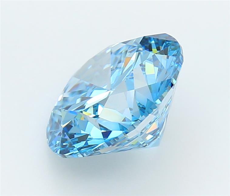 4.07 Carat Round Lab Diamond :: Greenstar spin frame 07