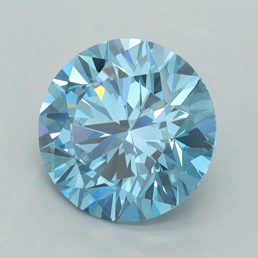 2.01 Carat Round Lab Diamond :: Greenstar spin frame 07