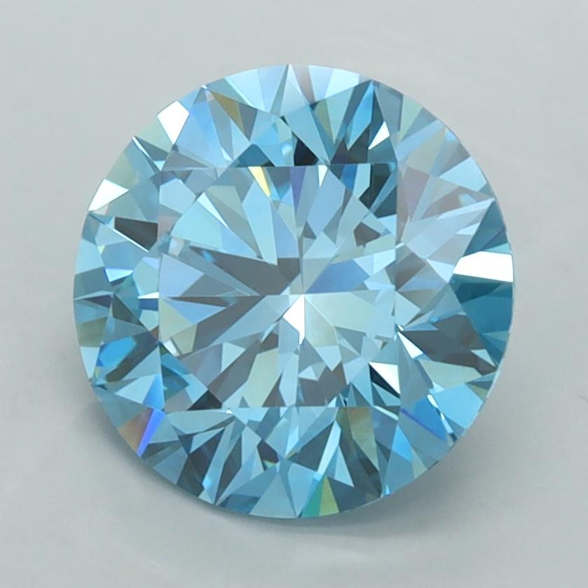 2.58 Carat Round Lab Diamond :: Greenstar spin frame 07