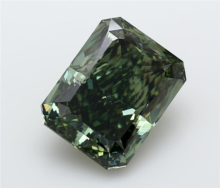 7.40 Carat Radiant Lab Diamond :: Greenstar spin frame 07