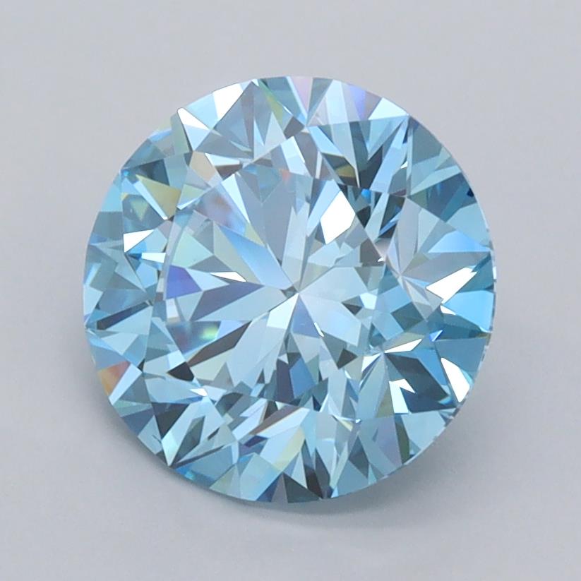 2.04 Carat Round Lab Diamond :: Greenstar spin frame 07
