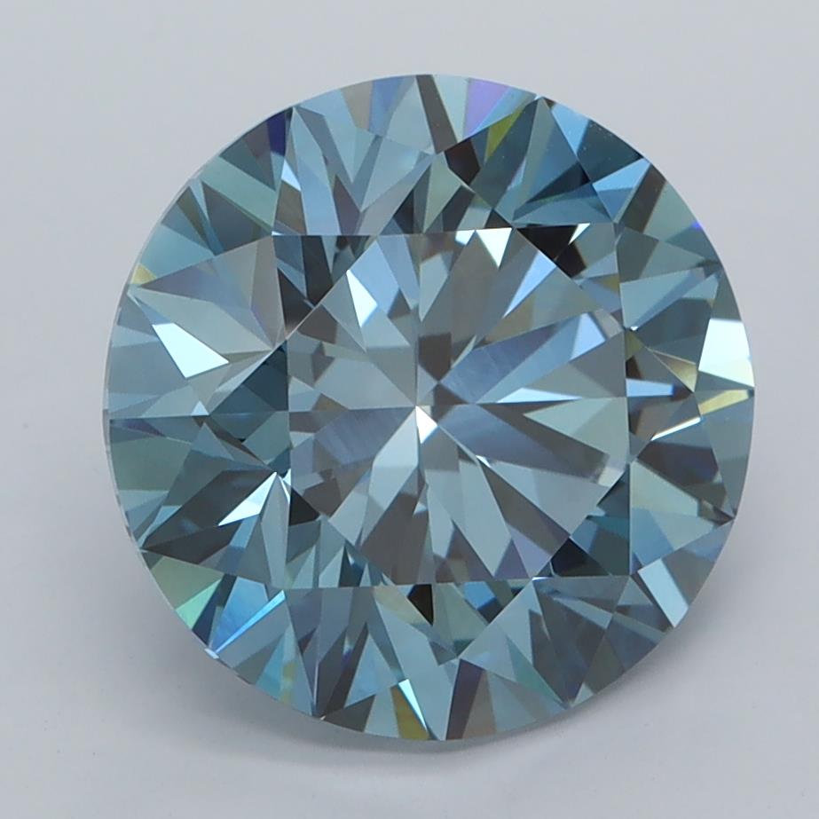 4.01 Carat Round Lab Diamond :: Greenstar spin frame 07